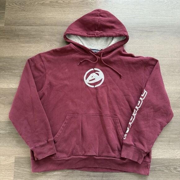 Vintage Aeropostale Men's Hoodie Sleeve Y2K 90s Skater Grunge Size XL - Picture 2 of 7